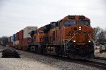 Eastbound stack train